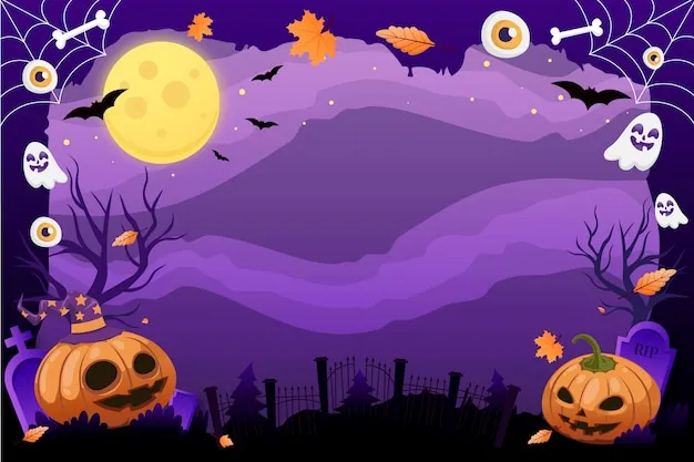 Modern Halloween Greeting Card