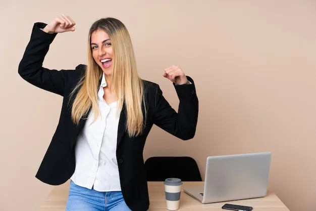 Elegant Blessing for Career Success