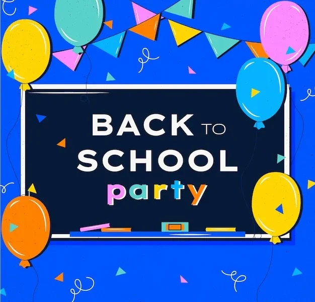 Traditional Back to School Party Planner