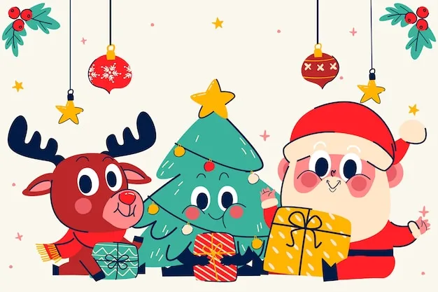 Traditional Christmas Blessing Card