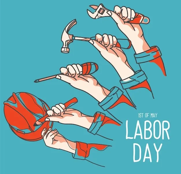 Traditional May Day Blessing Card