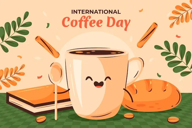 Printable Coffee Bean Stickers