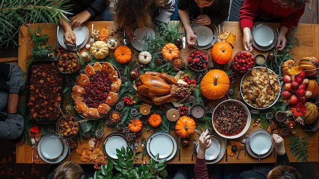 Warm Thanksgiving Menu Planner