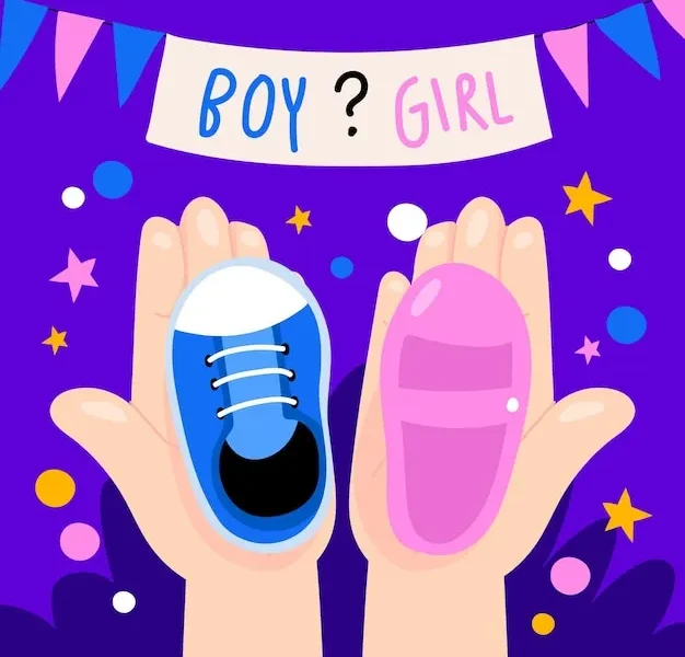 Minimalist Gender Reveal Remarks
