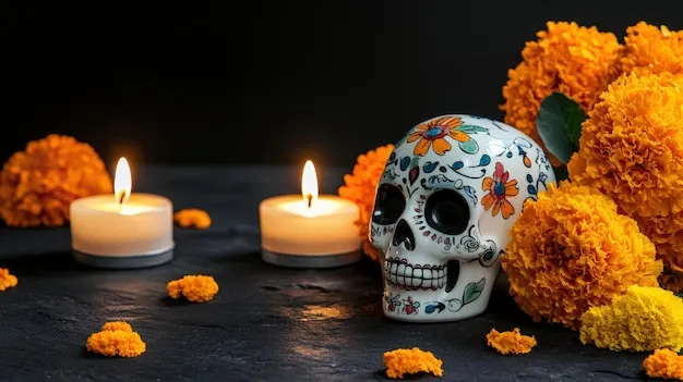 Romantic Day of the Dead Love Letter